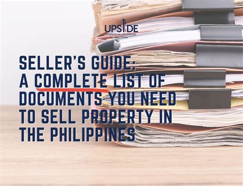forcing a sale of property in the philippines|Documents To Prepare Before Selling Your House (Philippines).